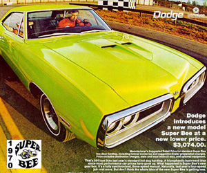 Featured 1970 Dodge Super Bee Musclecars