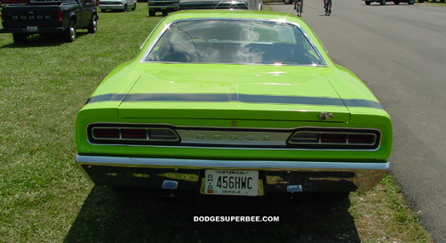 1969 Dodge Super Bee, photo from the 2001 Tri-State Chrysler Classic, Hamilton Ohio