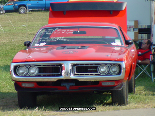 1971 Dodge Charger Super Bee, photo from the 2002 Mopar Nationals, Columbus Ohio